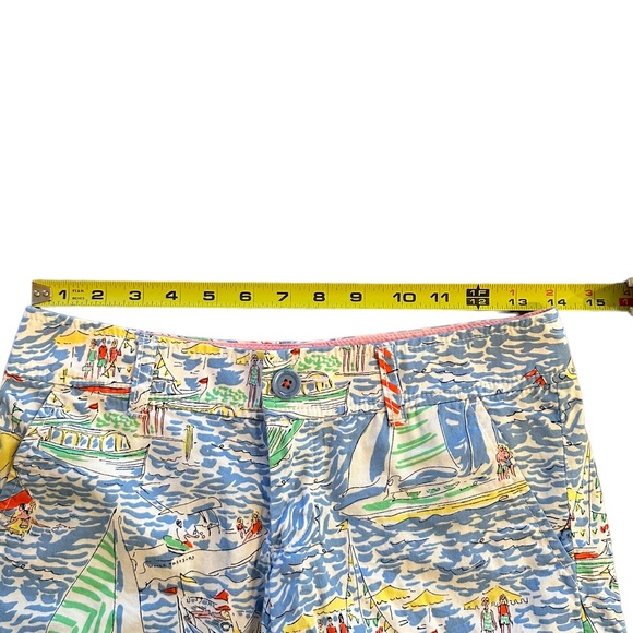 Lilly Pulitzer Get Nauti Liza Multicolored Floral Callahan Shorts Size 00 - Picture 4 of 8